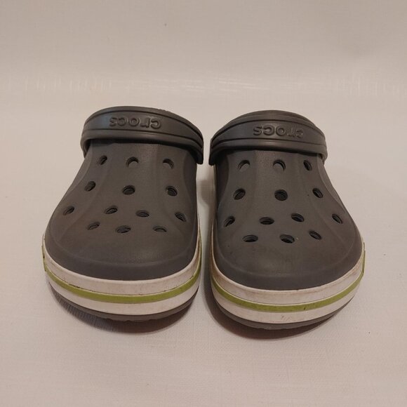 CROCS Bayaband Clog Charcoal Unisex Child Size J3 - Picture 3 of 8